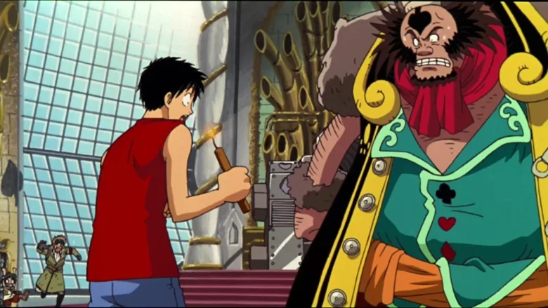 One Piece Movie 2: Nejimaki-jima no Daibouken (2001) Aksiyon